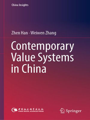 cover image of Contemporary Value Systems in China